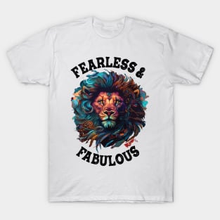 Leo: Bold, Beautiful, and Brave T-Shirt